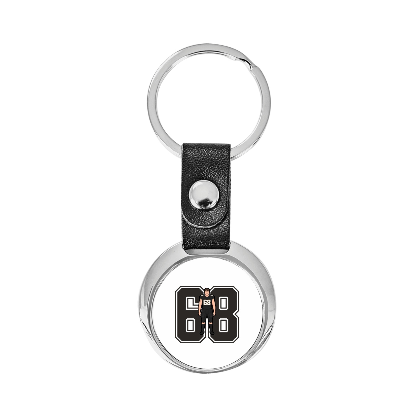 Key Chain — Number in Classic