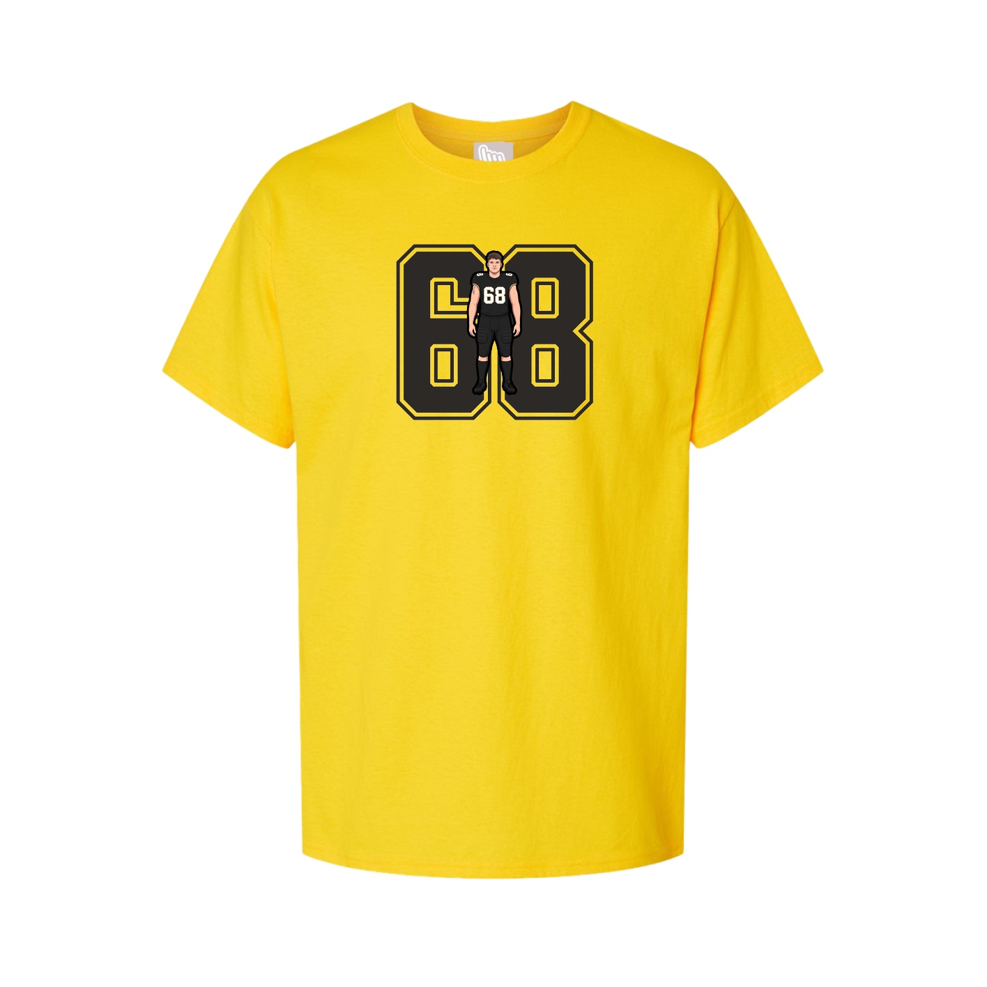 Tee — Number in Gold
