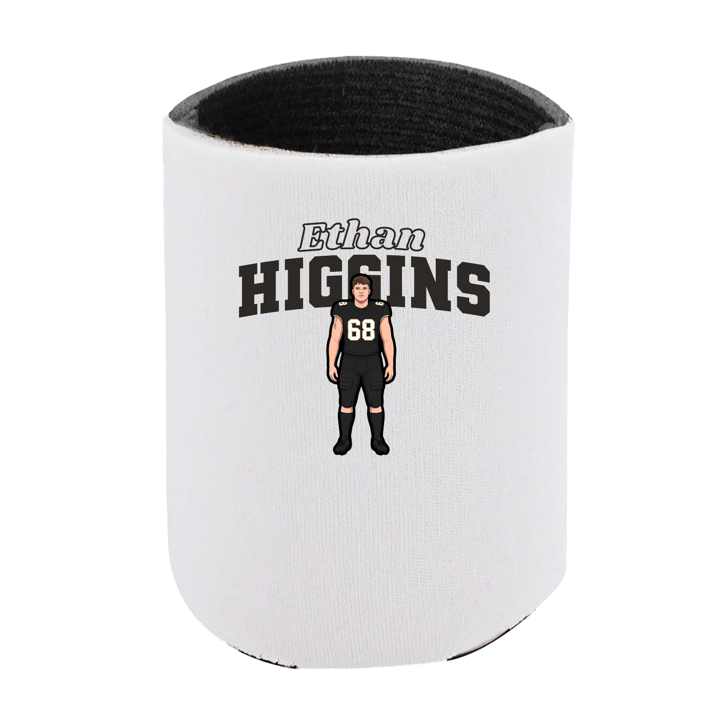 Can Holder — Name Arch in White