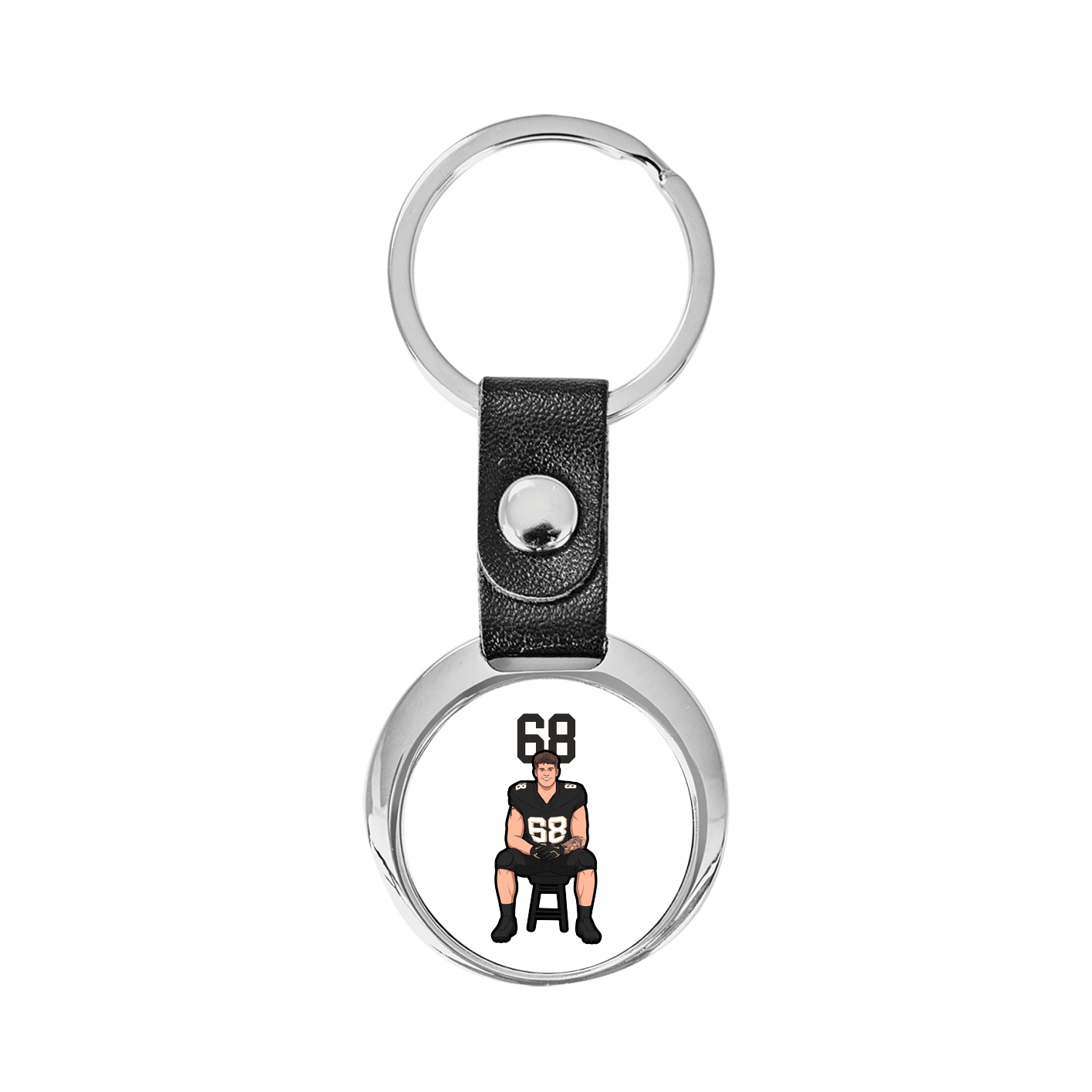 Key Chain — Number Top in Classic