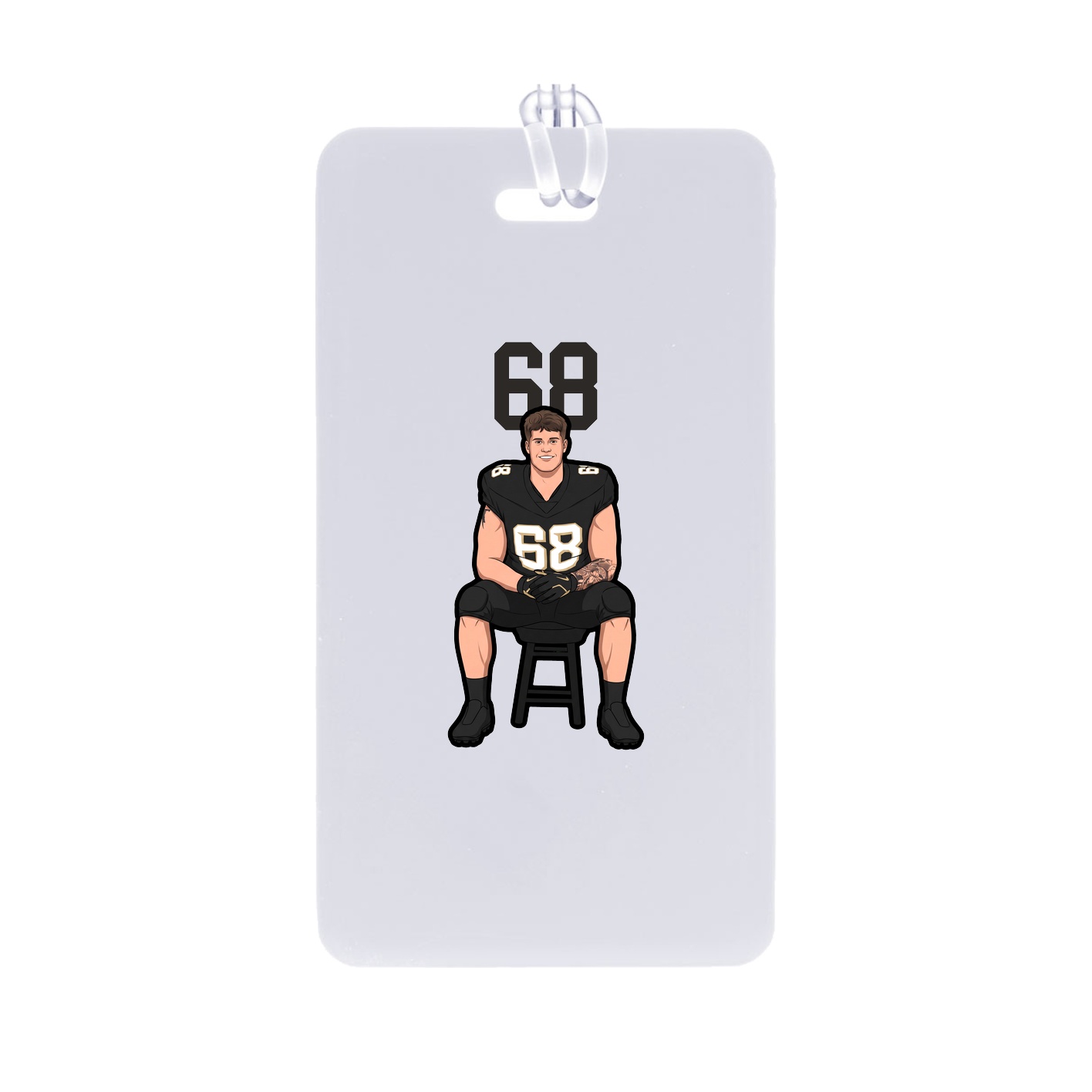 Bag Tag — Number Top in Classic