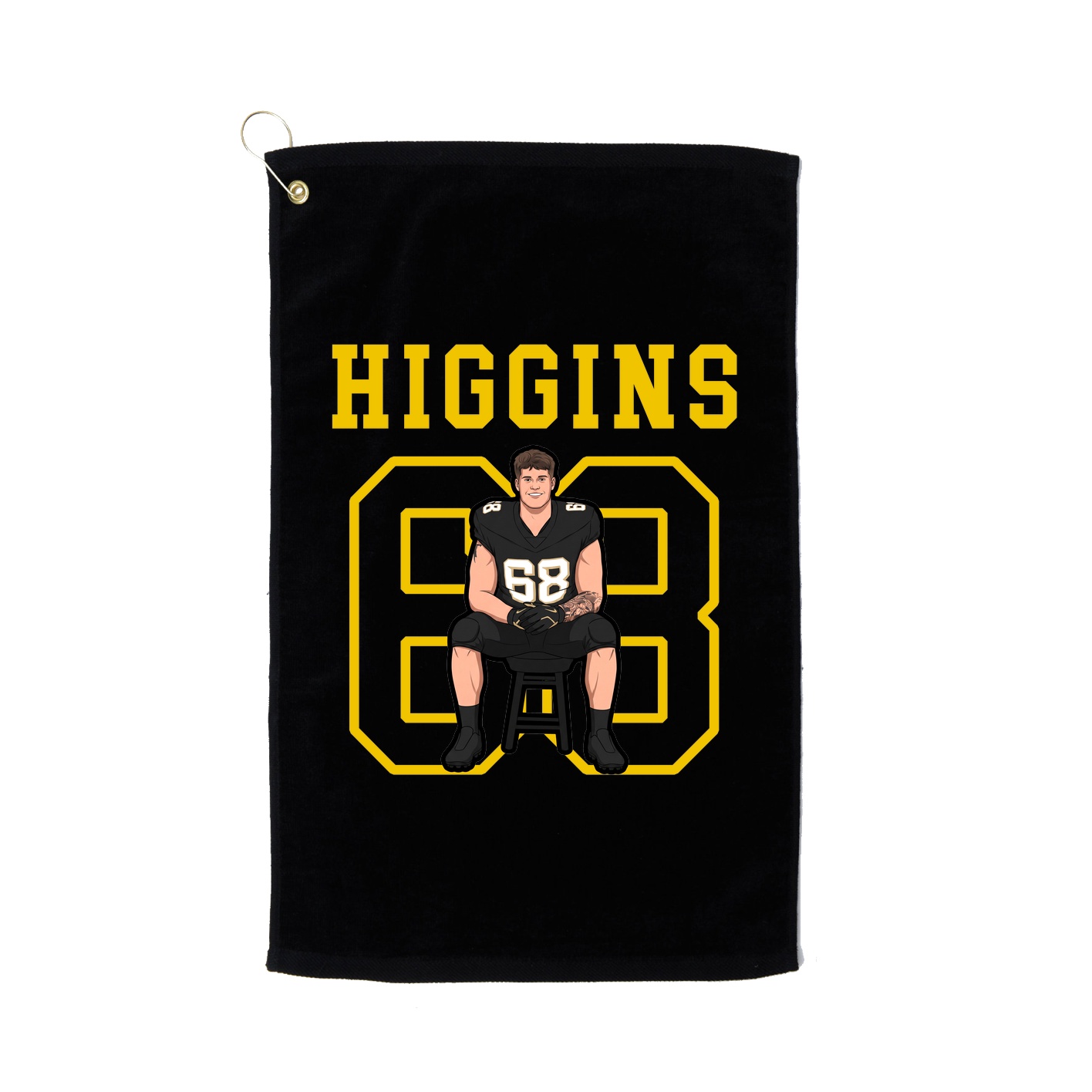 Golf Towel — Shirsey in Black