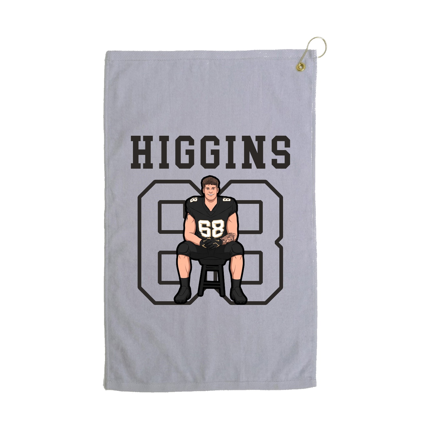 Golf Towel — Shirsey in Grey