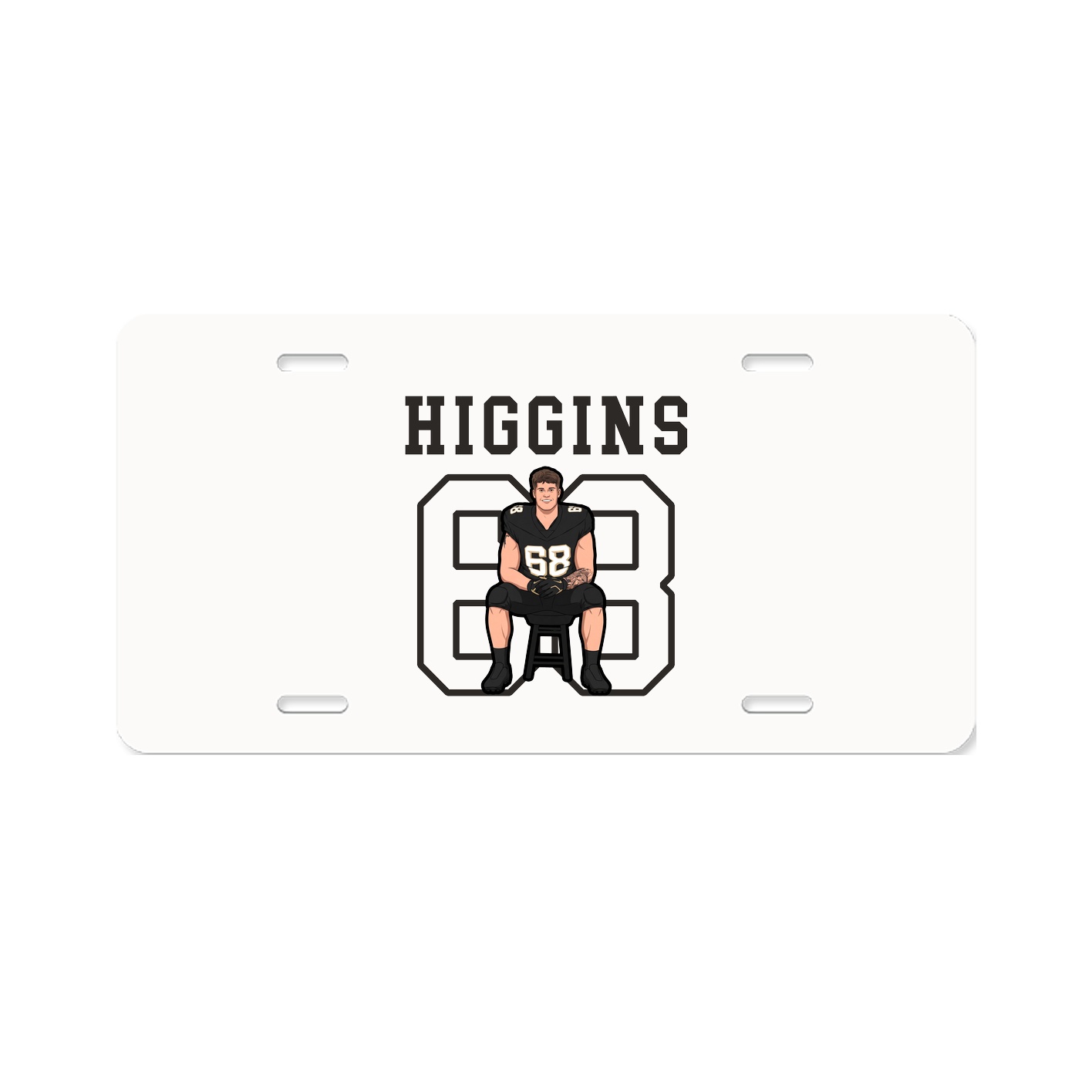 License Plate — Shirsey in Classic