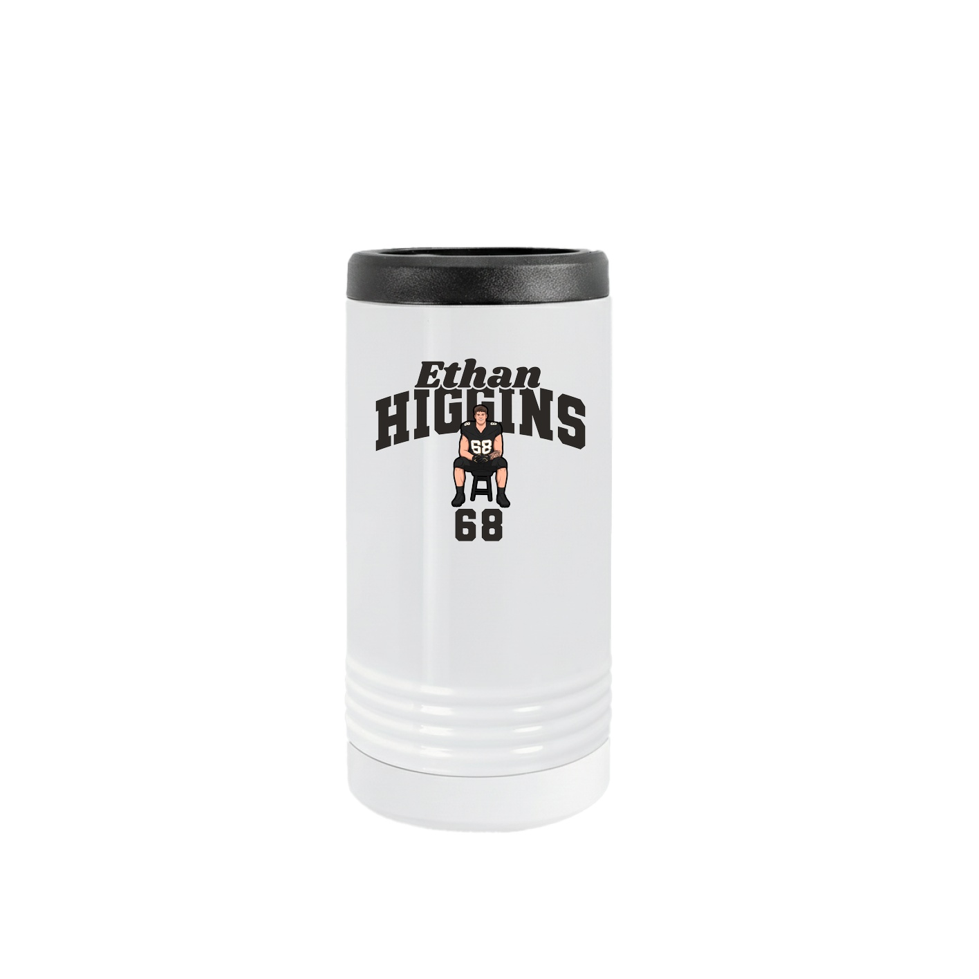 Slim Beverage Holder — Signature Arch in White
