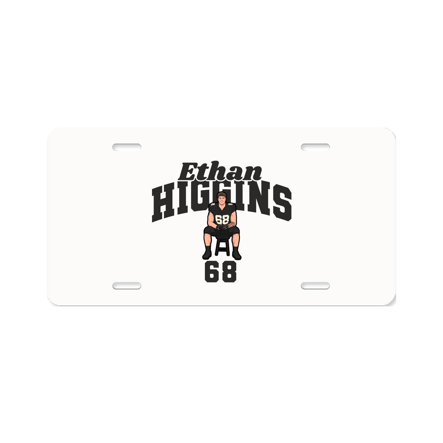 License Plate — Signature Arch in Classic