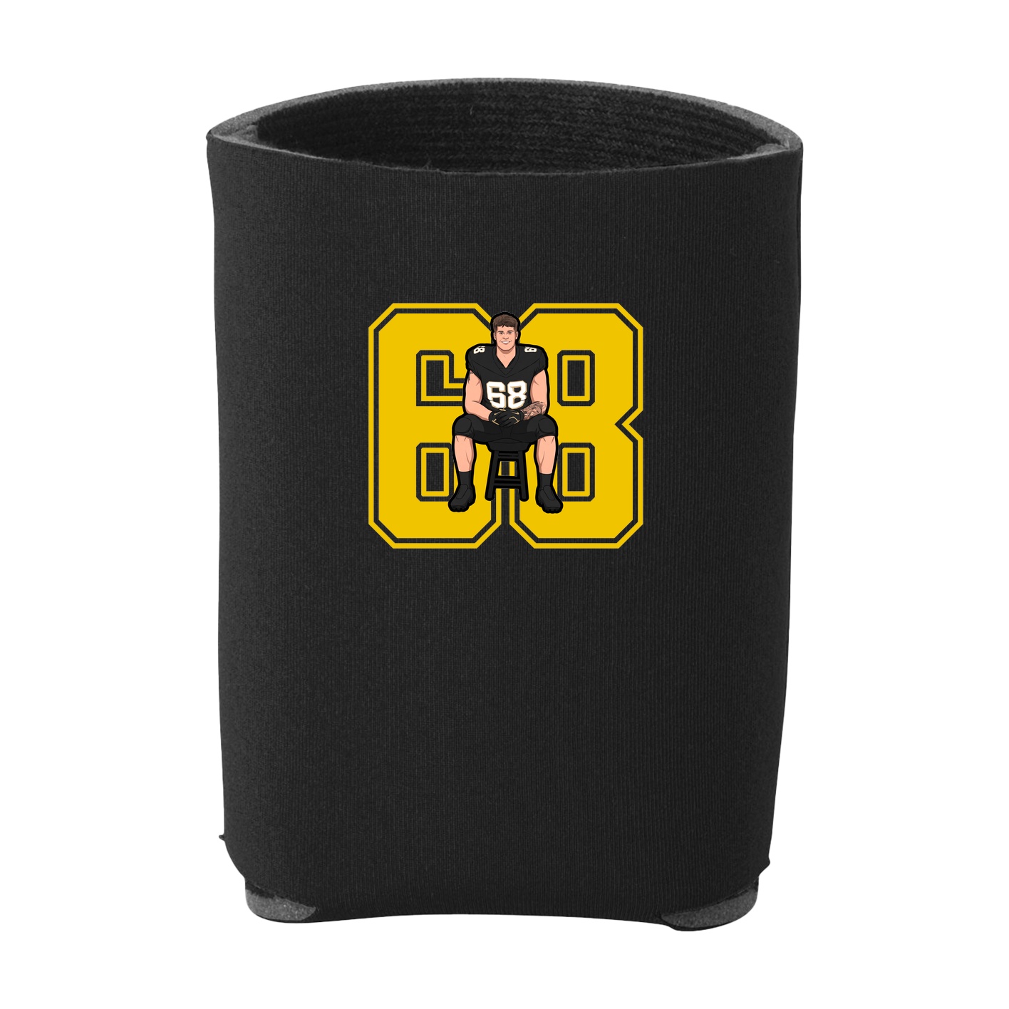 Can Holder — Number in Black