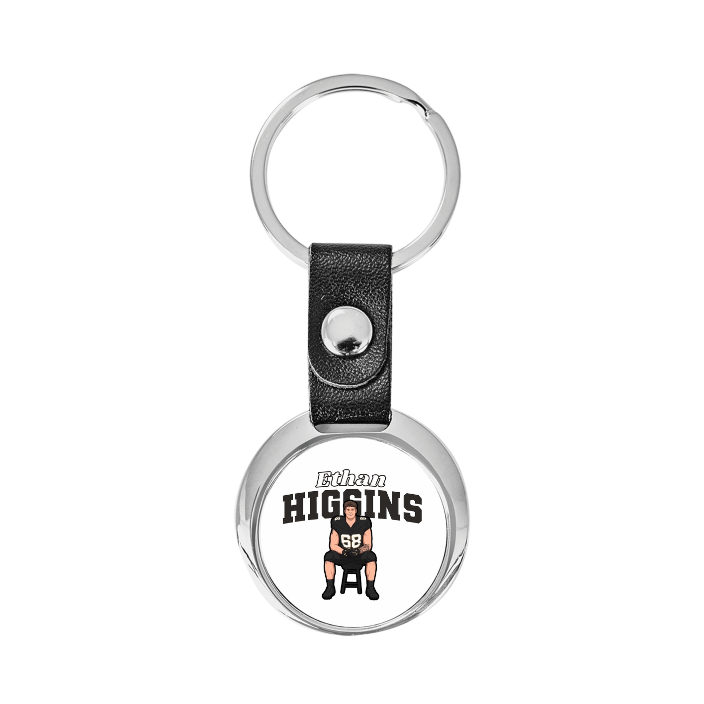 Key Chain — Name Arch in Classic