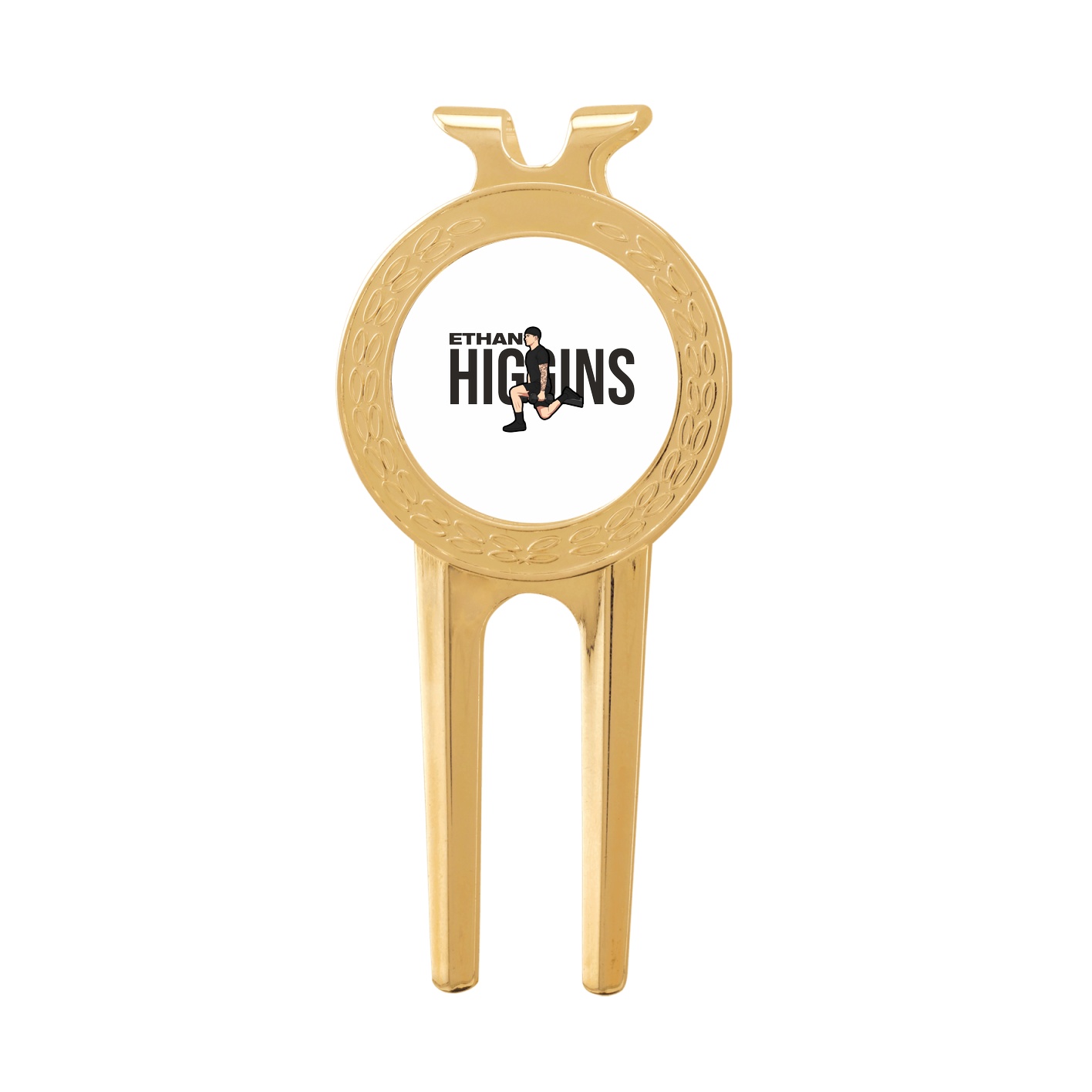 Divot Tool with Ball Marker — Player Name in Classic