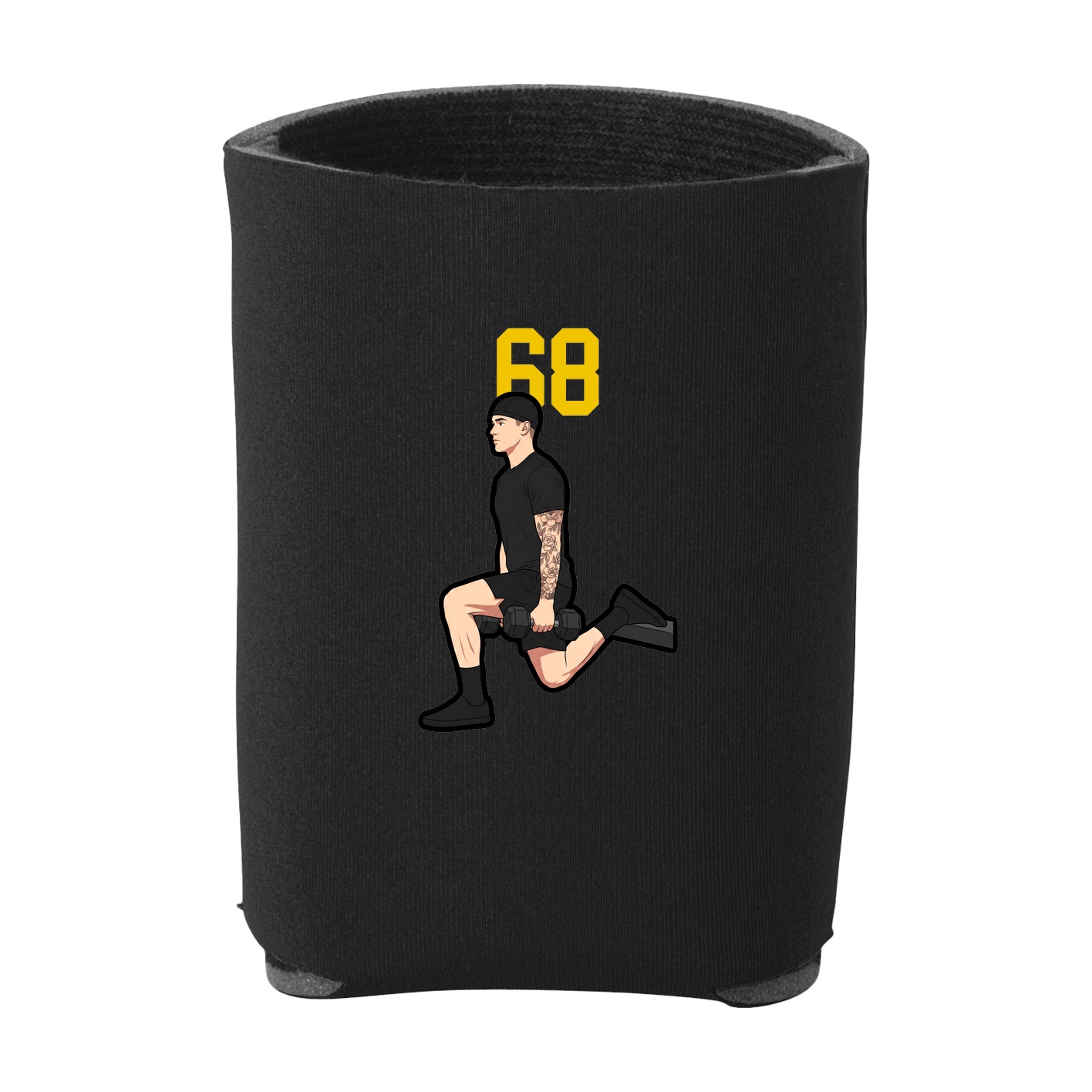 Can Holder — Number Top in Black