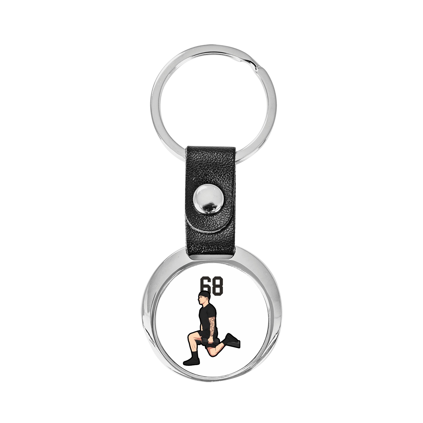 Key Chain — Number Top in Classic