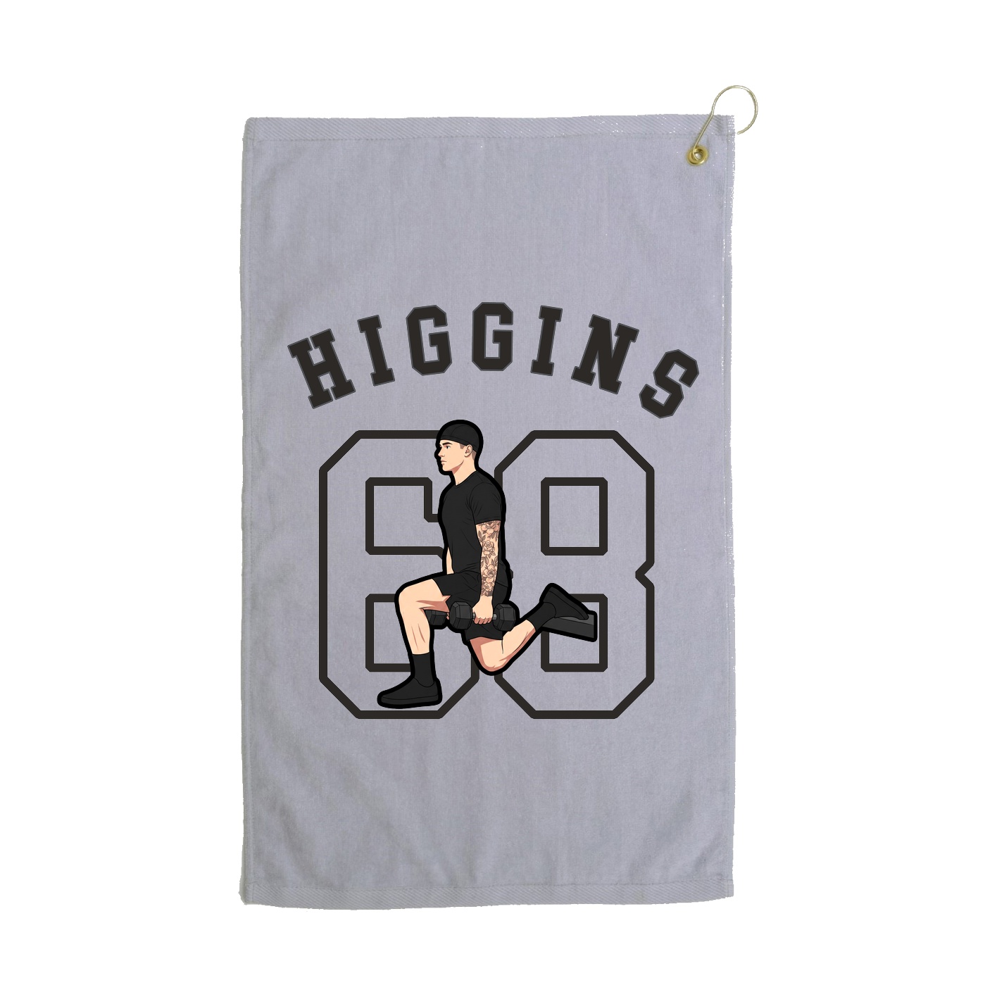 Golf Towel — Shirsey Arch in Grey
