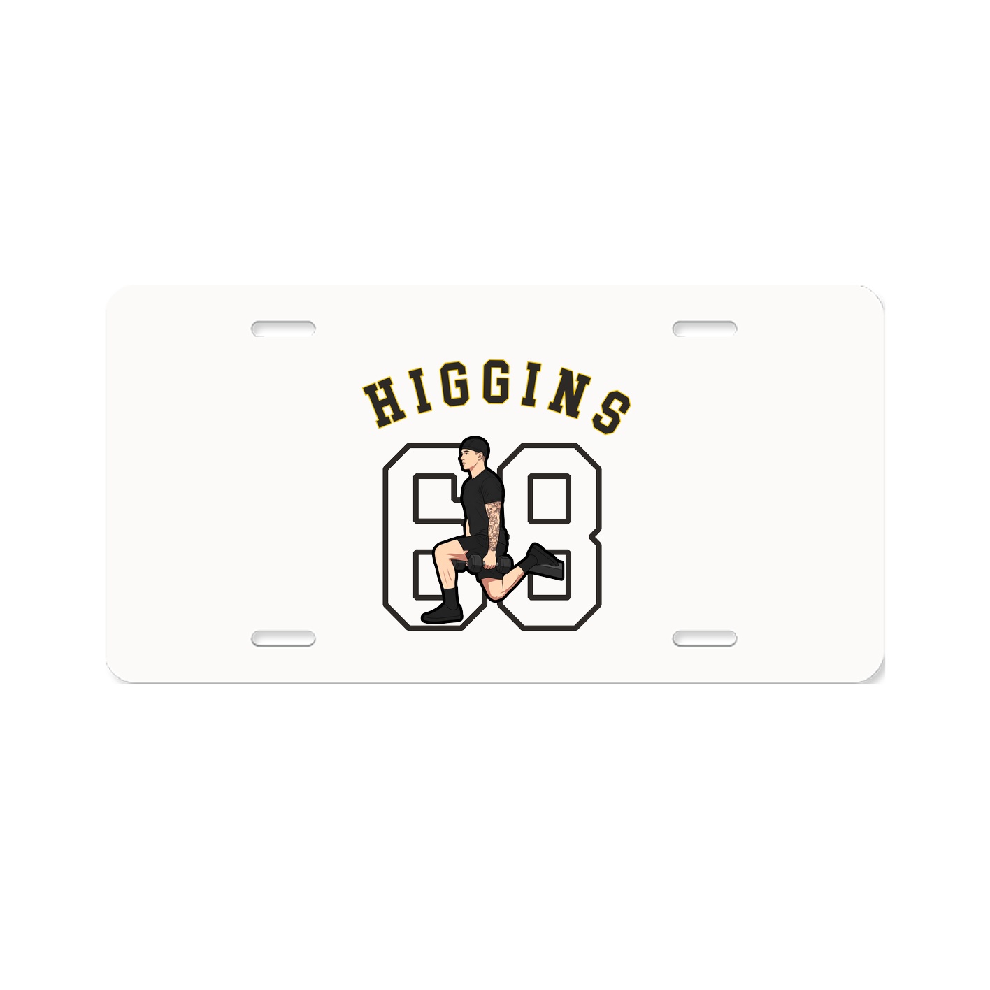 License Plate — Shirsey Arch in Classic