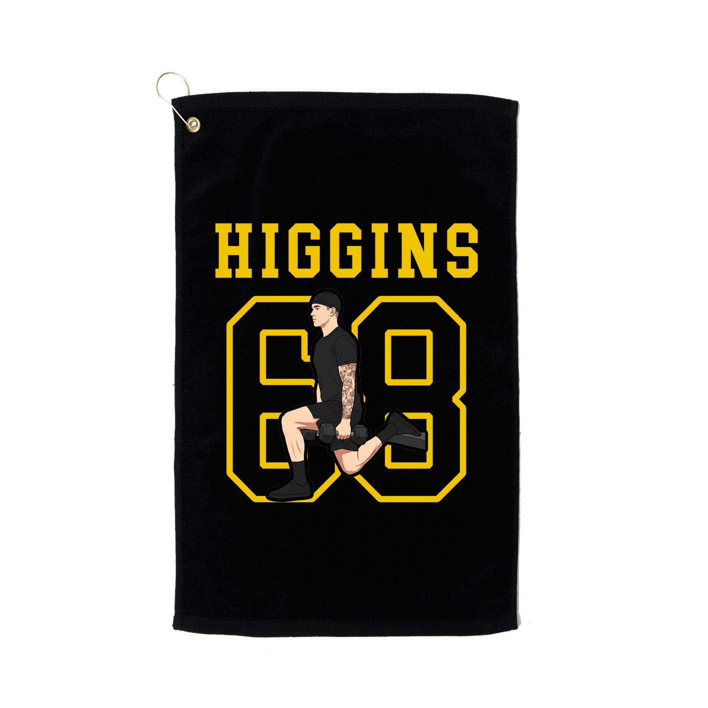 Golf Towel — Shirsey in Black