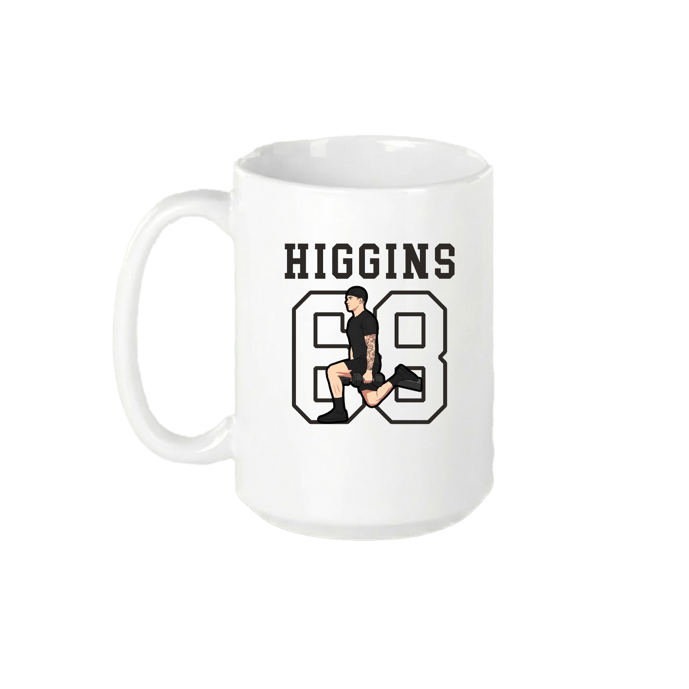 15oz Coffee Mug — Shirsey in White