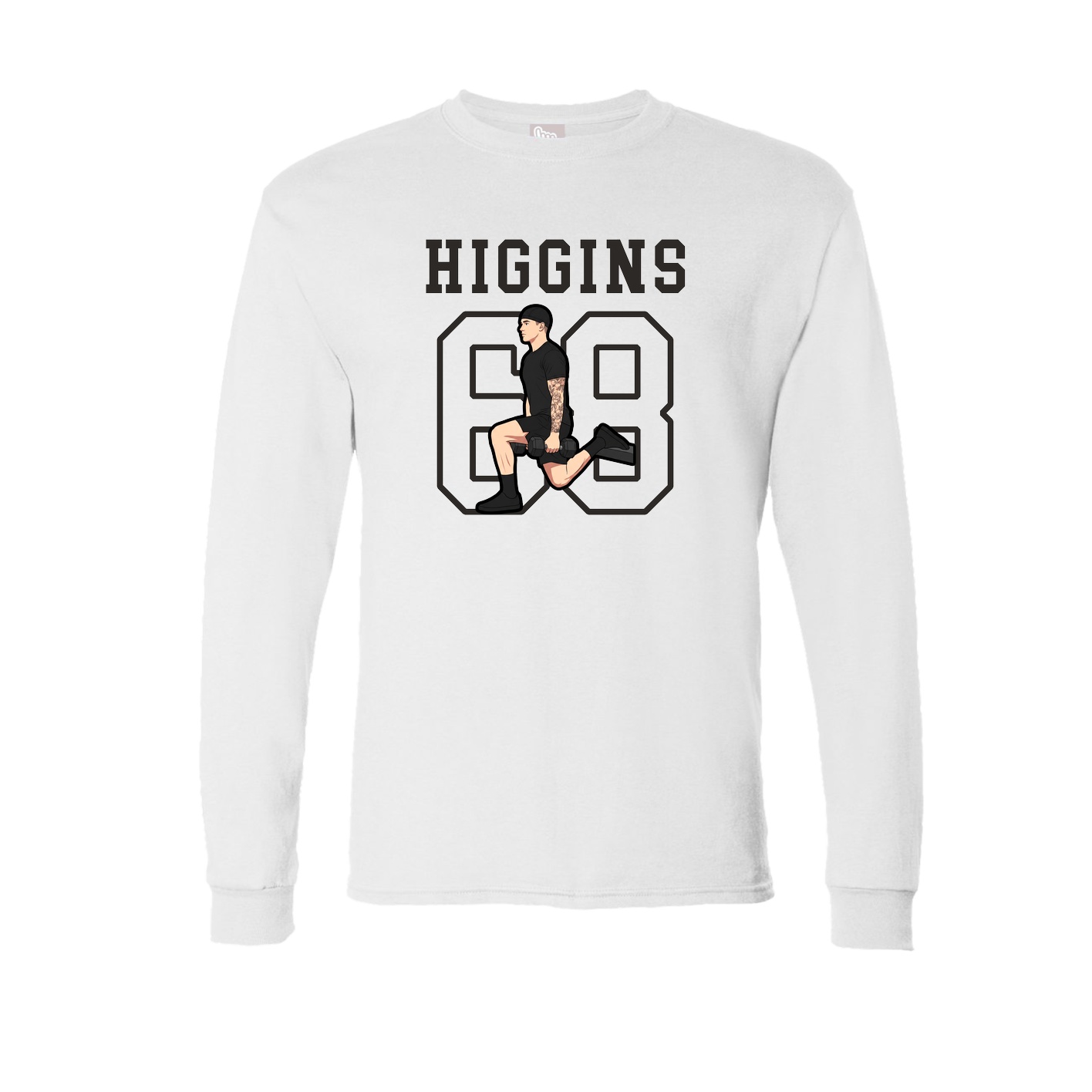 Long Sleeve Tee — Shirsey in White