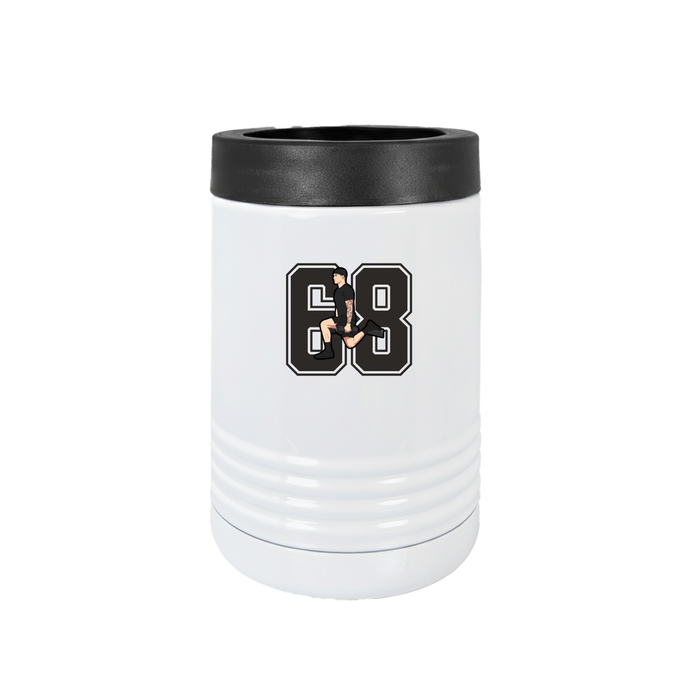 Beverage Holder — Number in White