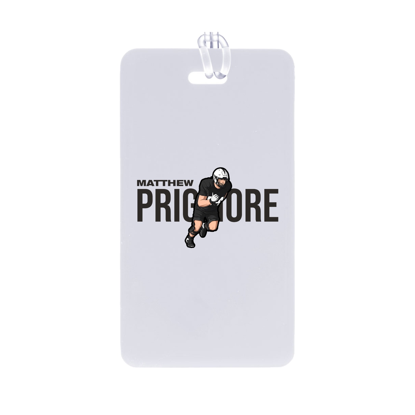 Bag Tag — Player Name in Classic