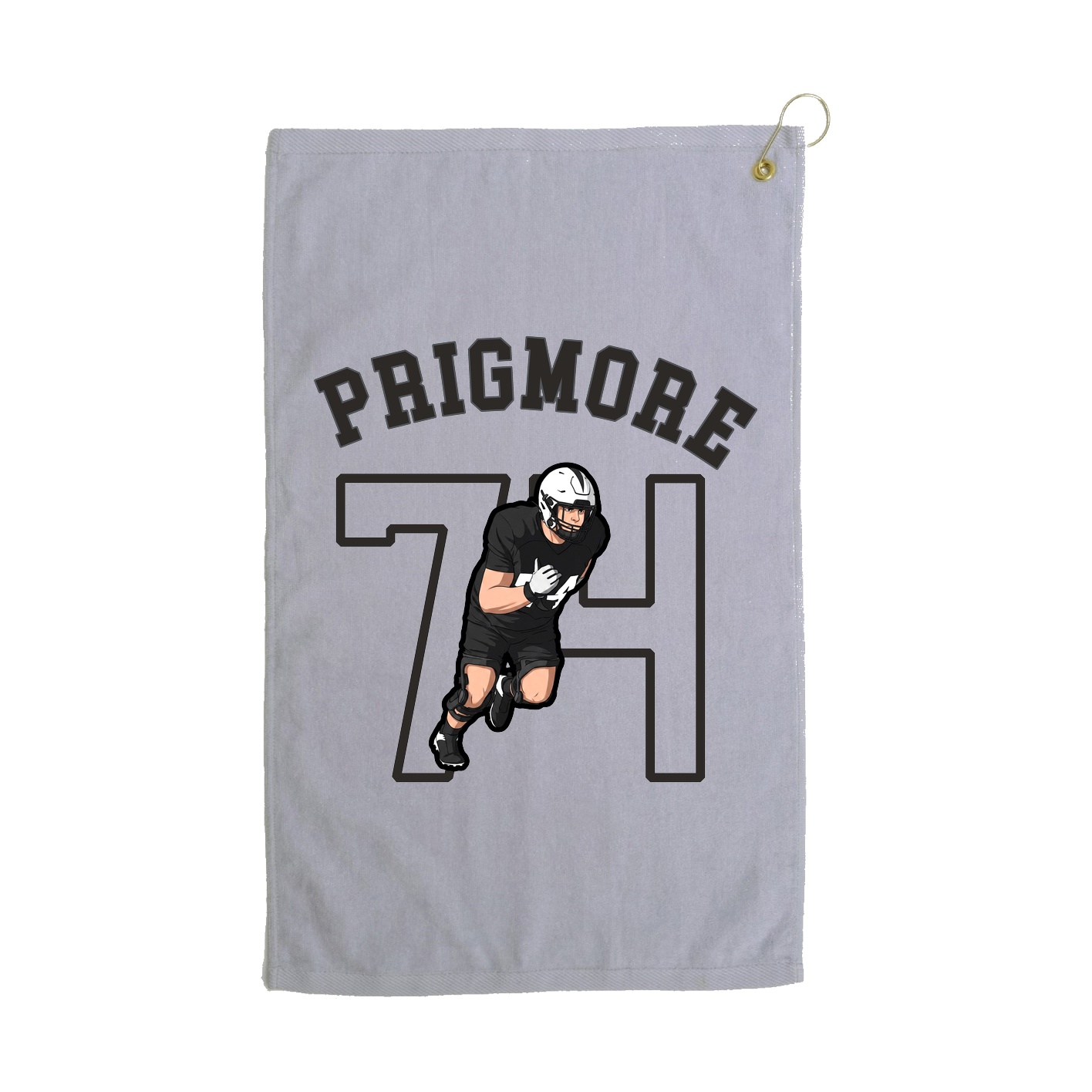 Golf Towel — Shirsey Arch in Grey