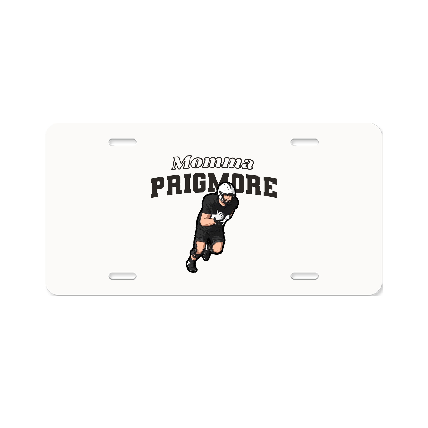 License Plate — Mothers Day Block in Classic