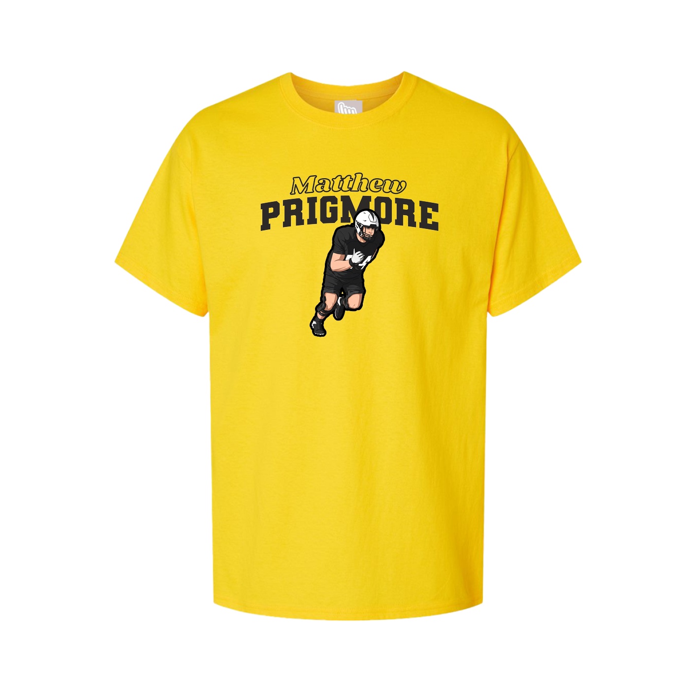 Tee — Name Arch in Gold