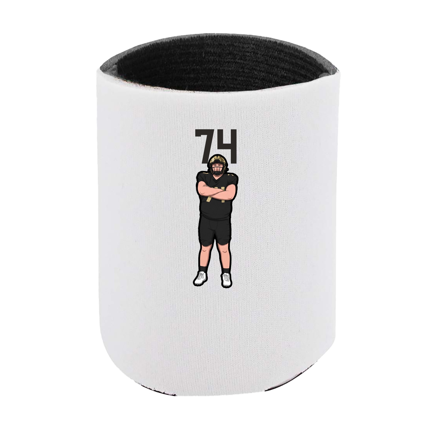 Can Holder — Number Top in White