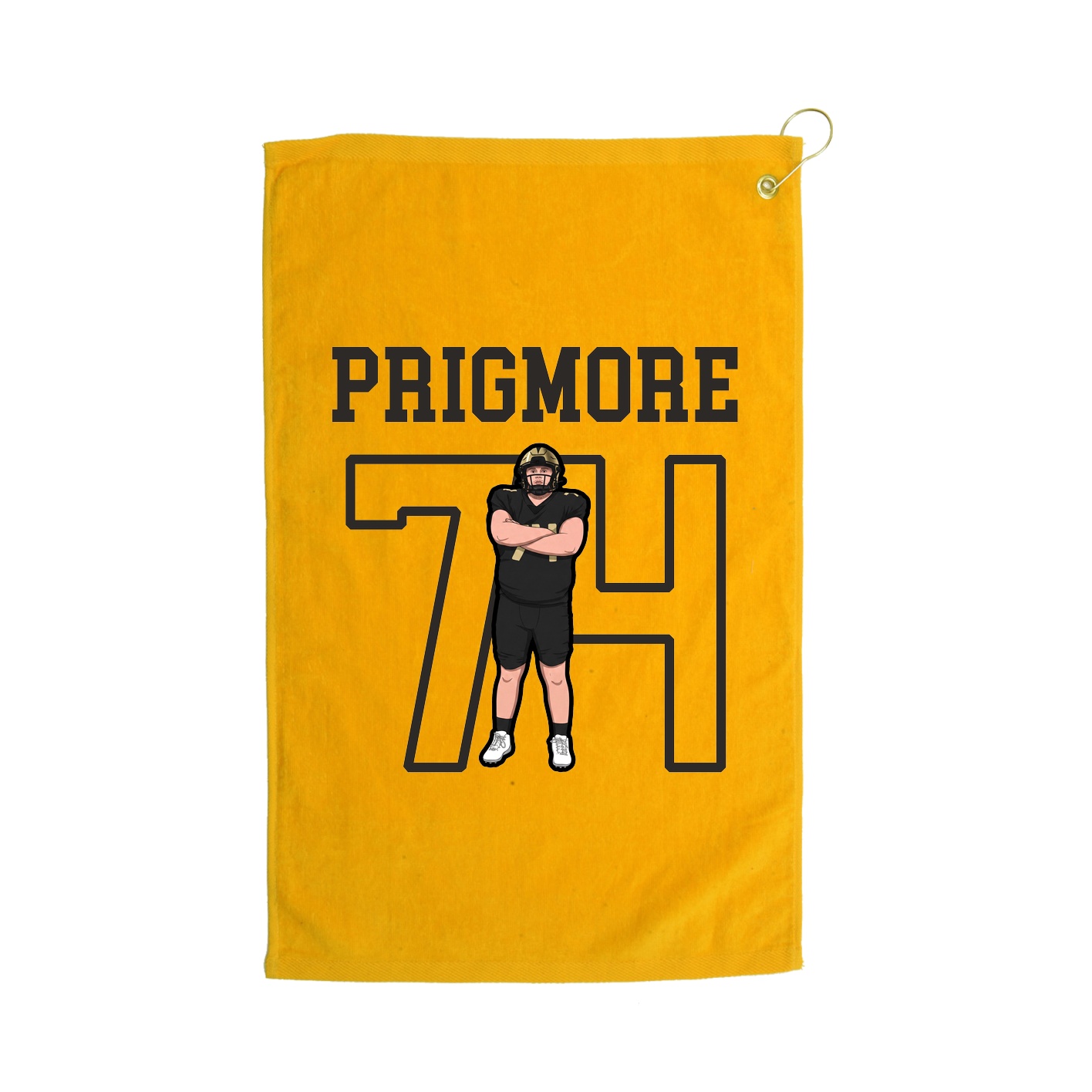 Golf Towel — Shirsey in Gold