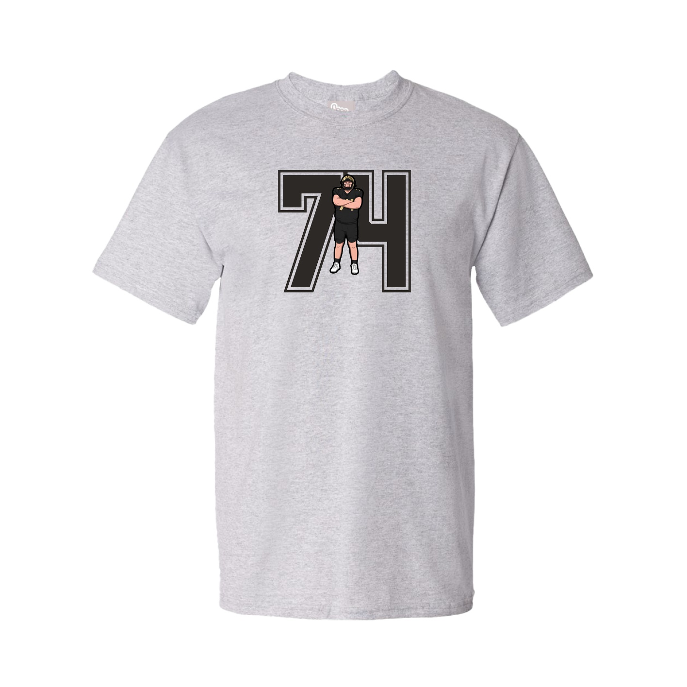 Tee — Number in Grey