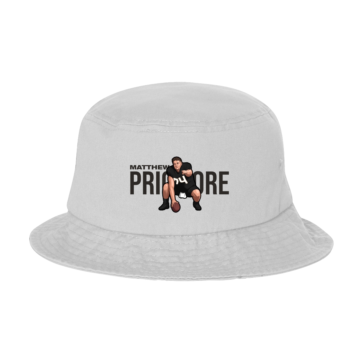Bucket Cap — Player Name in White