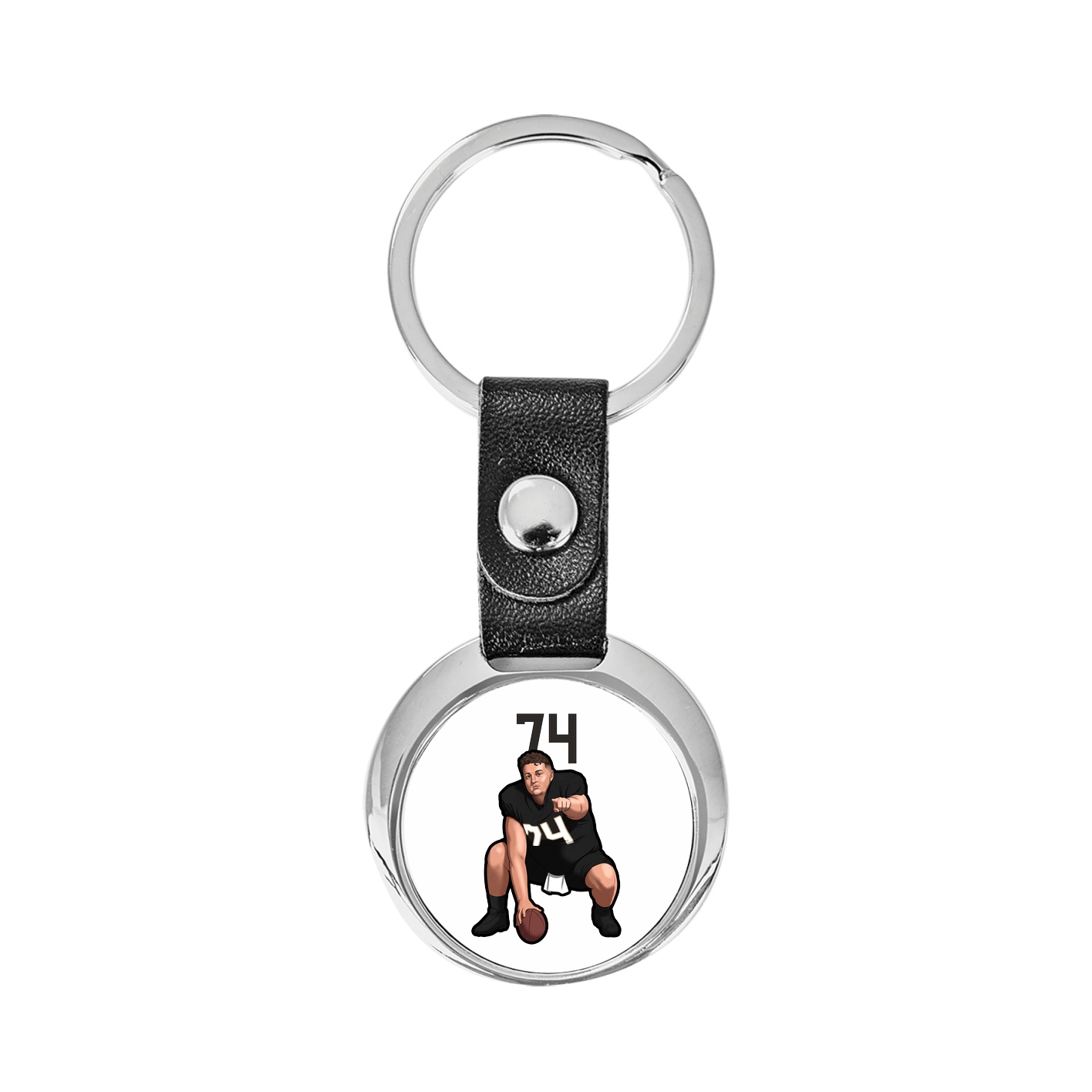Key Chain — Number Top in Classic