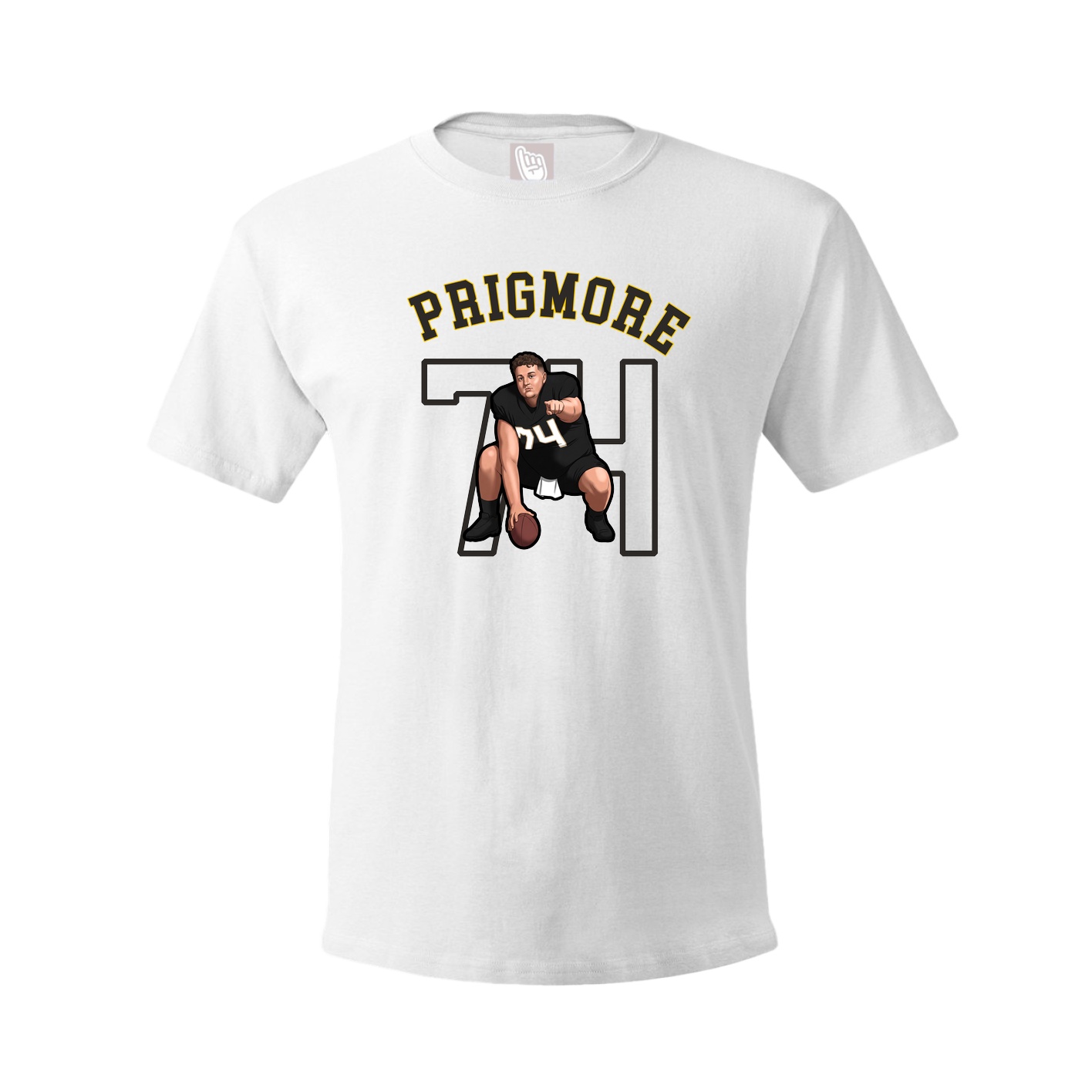 Youth Tee — Shirsey Arch in White