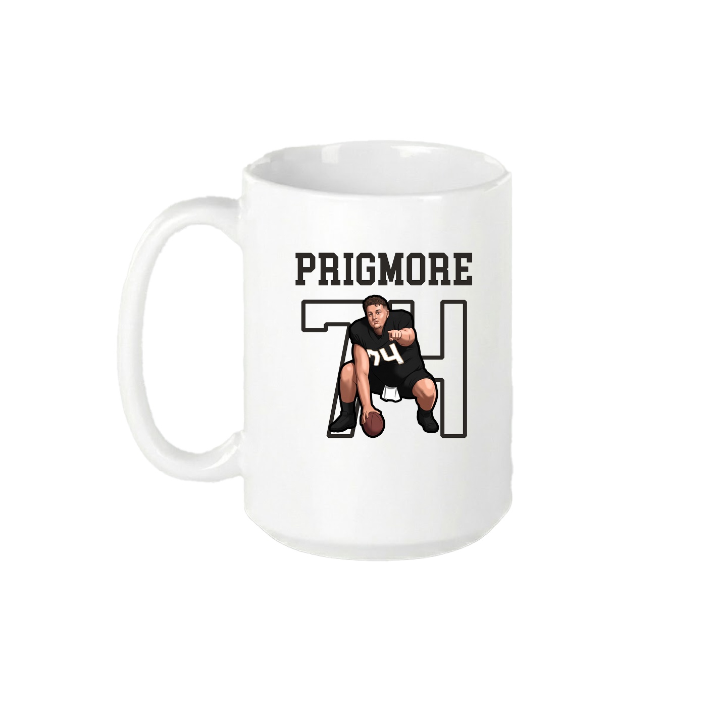 15oz Coffee Mug — Shirsey in White