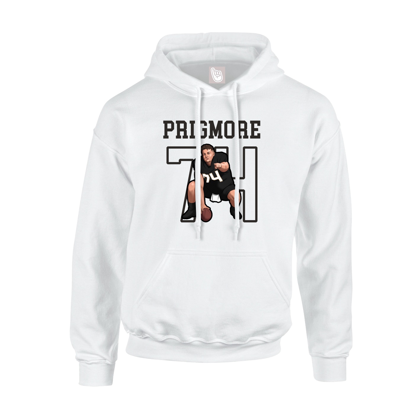 Youth Hoodie — Shirsey in White
