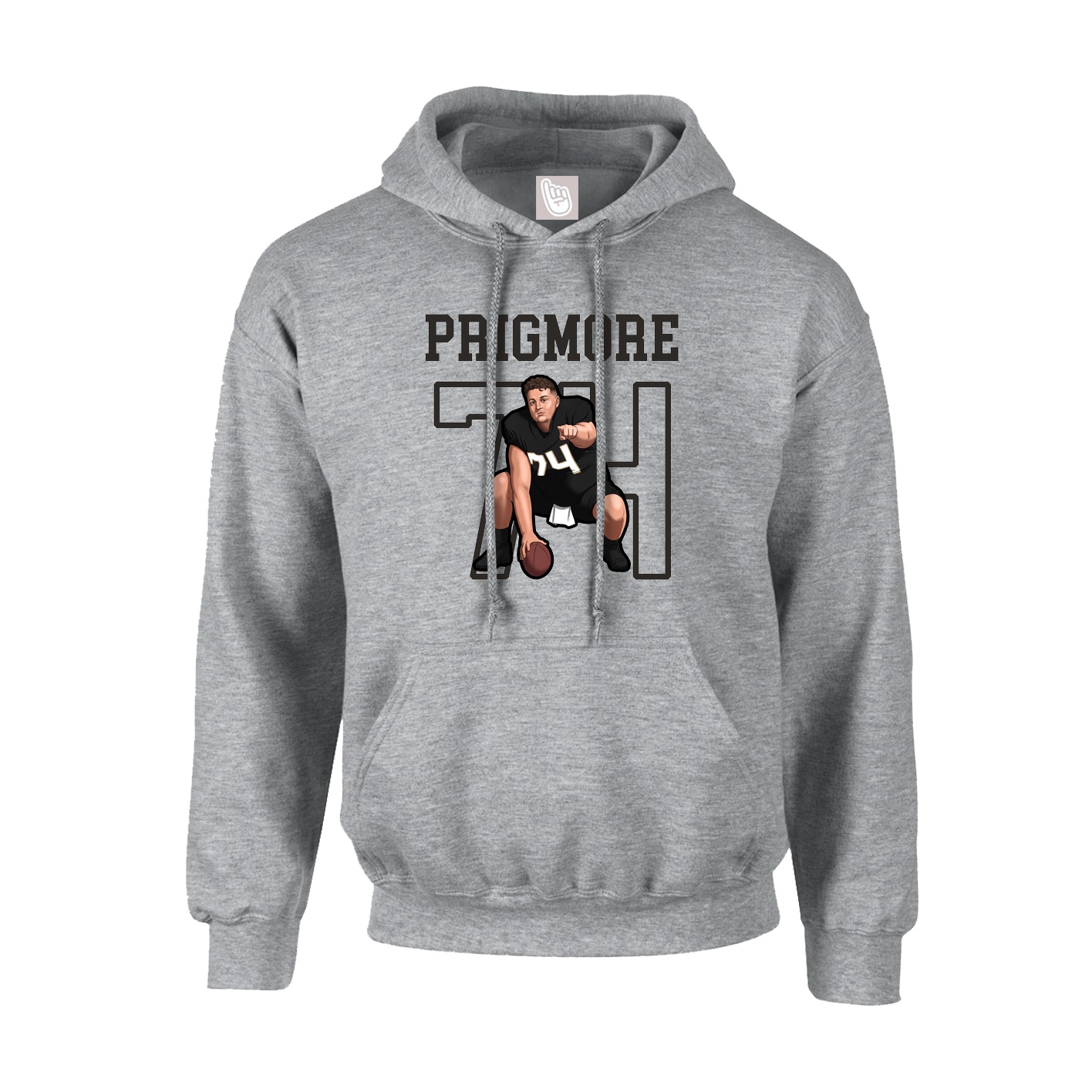 Youth Hoodie — Shirsey in Grey