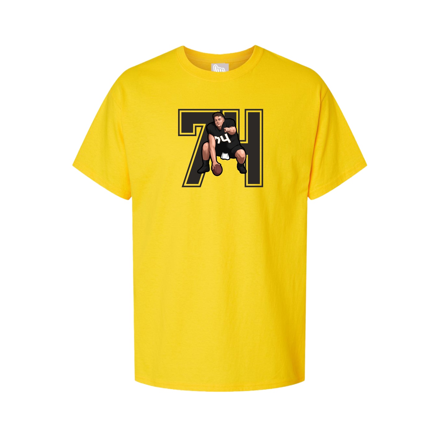 Tee — Number in Gold