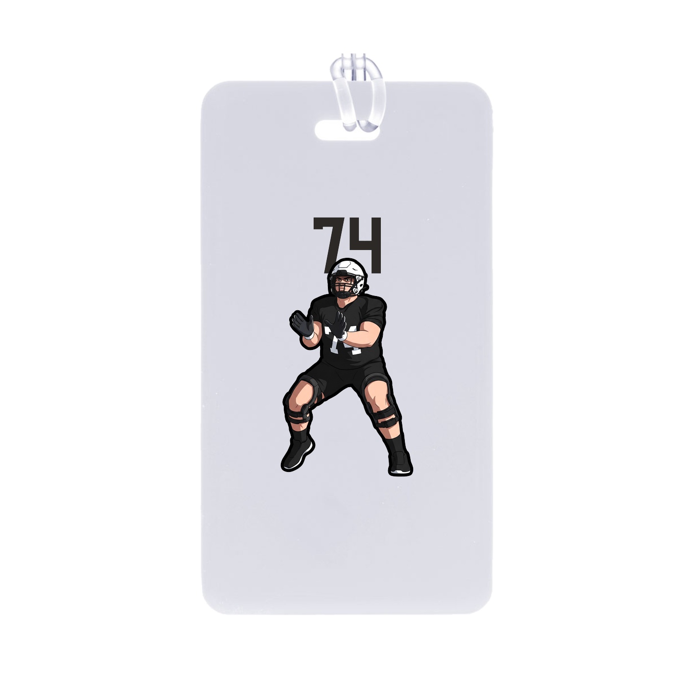 Bag Tag — Number Top in Classic