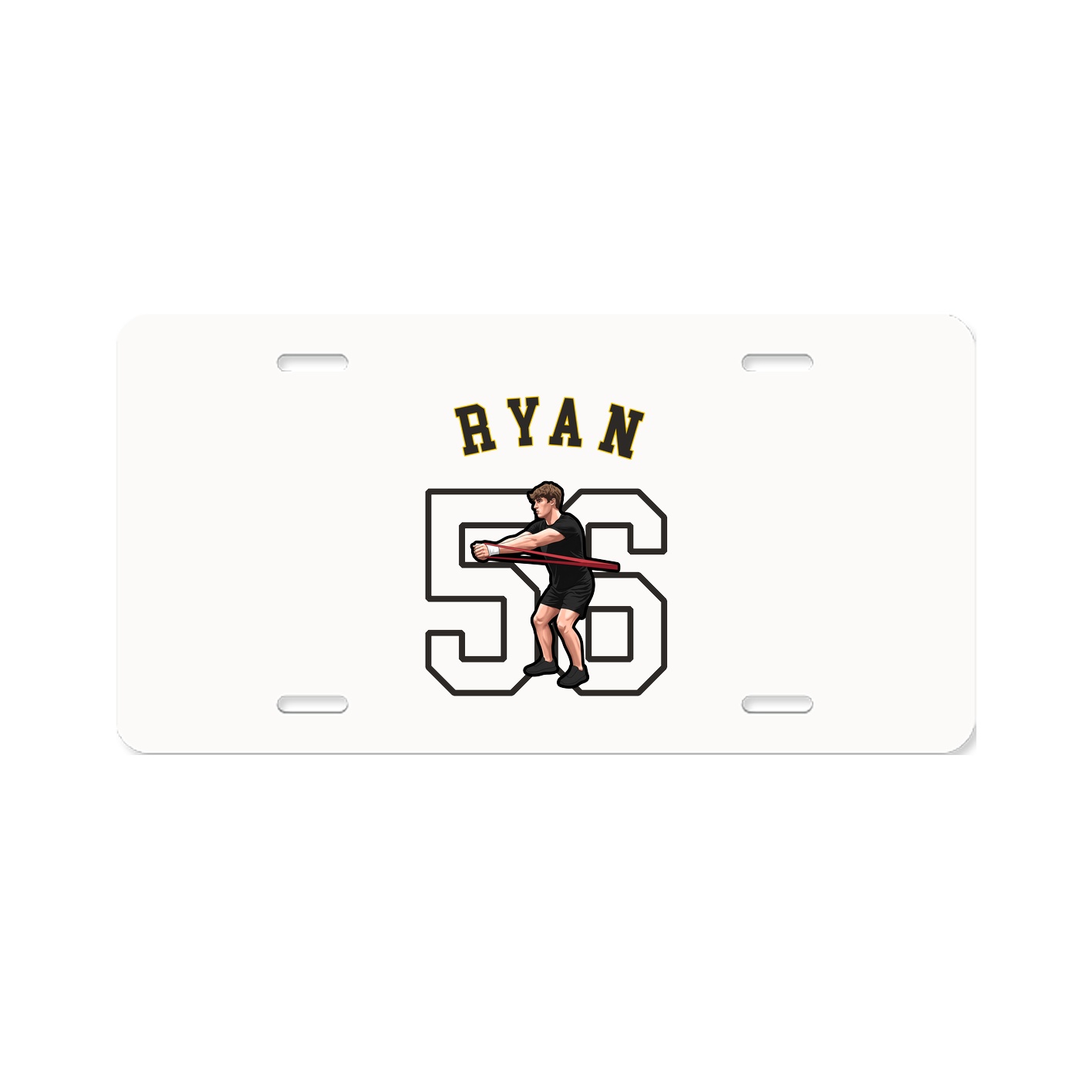 License Plate — Shirsey Arch in Classic