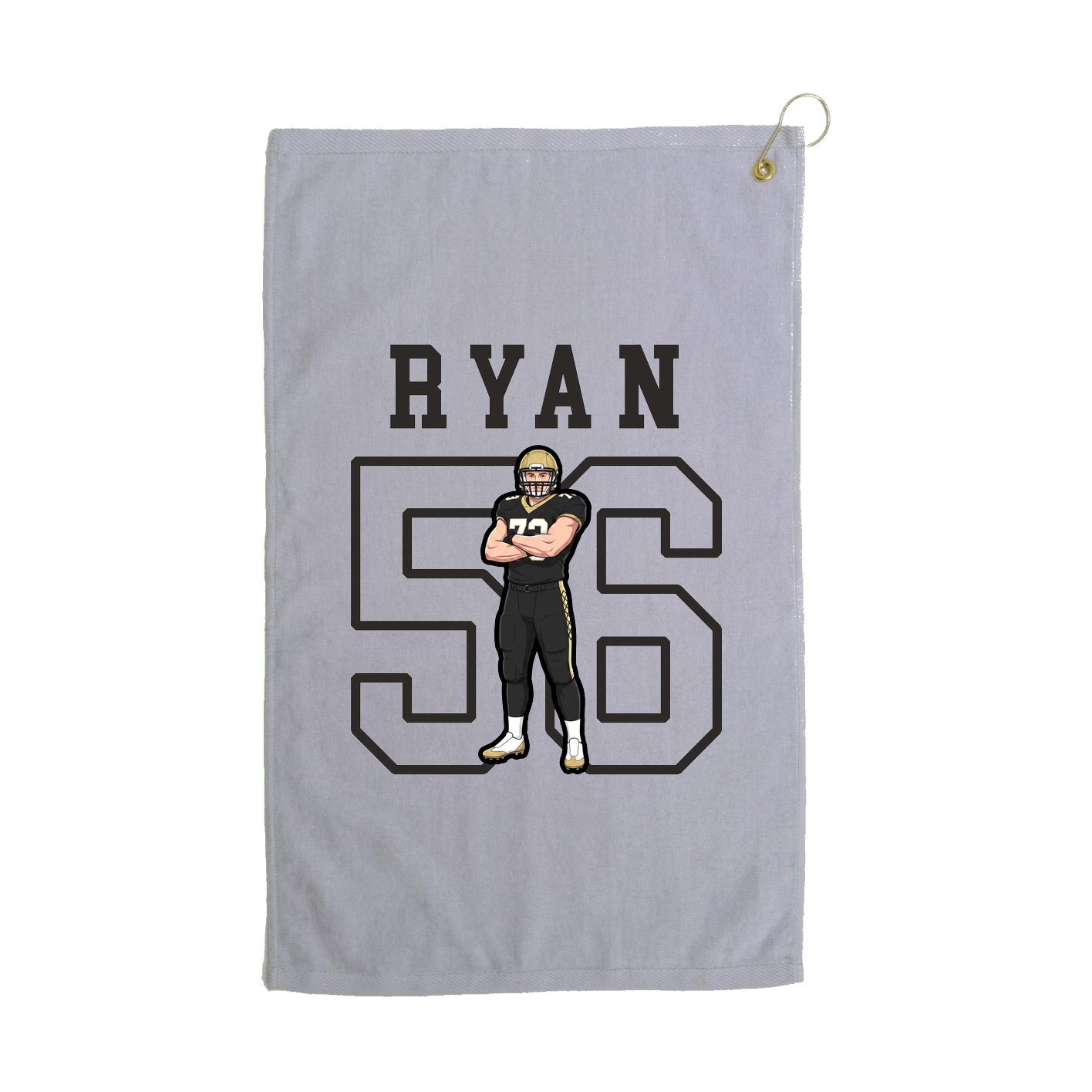 Golf Towel — Shirsey in Grey