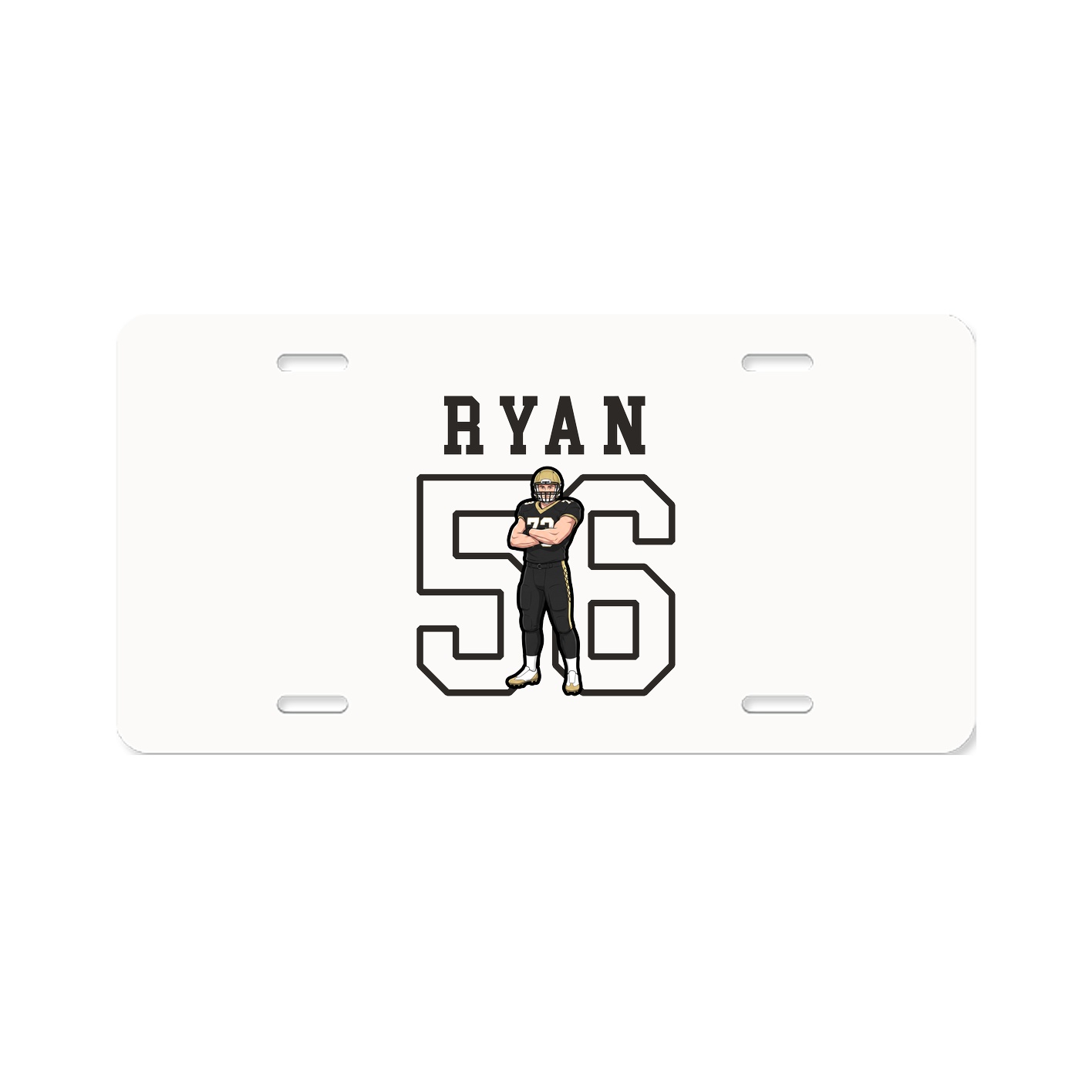 License Plate — Shirsey in Classic