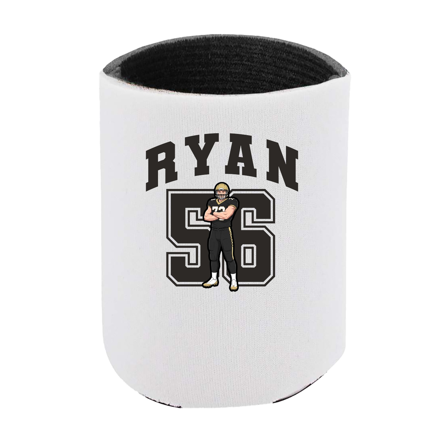 Can Holder — Number in White