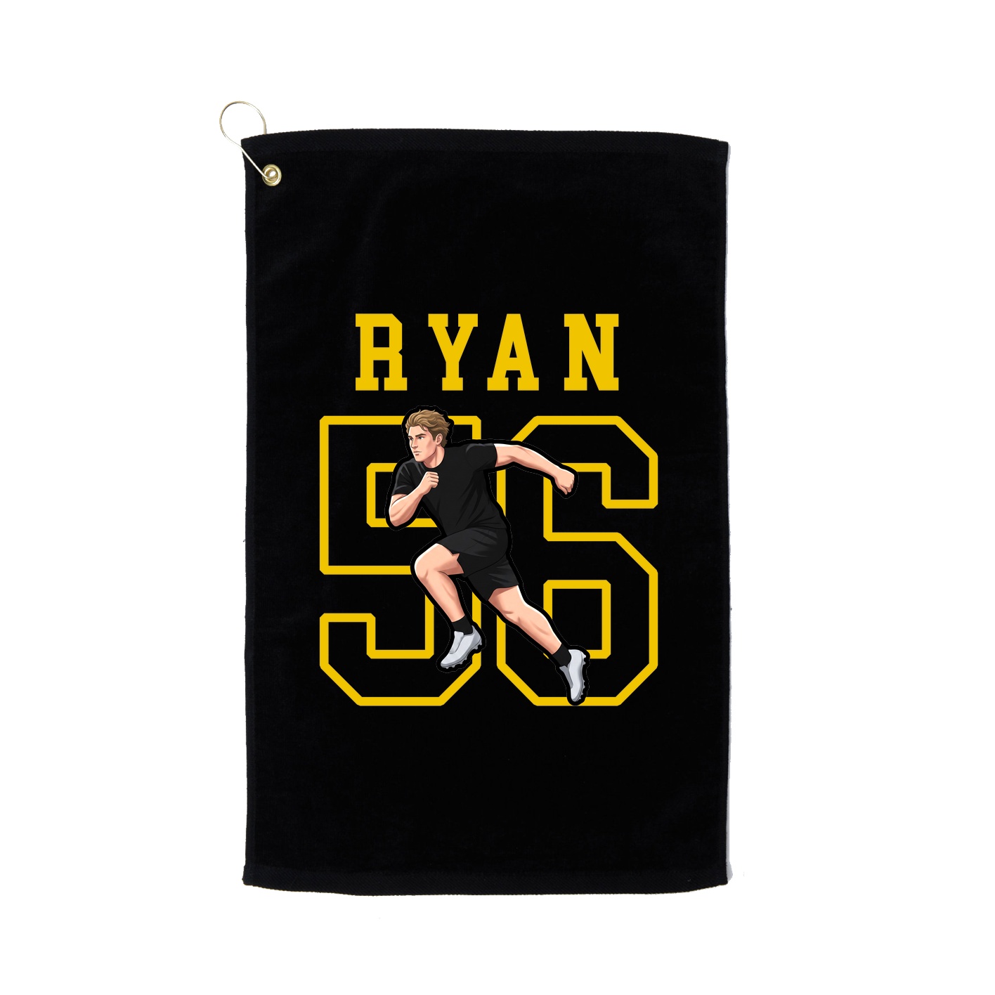 Golf Towel — Shirsey in Black