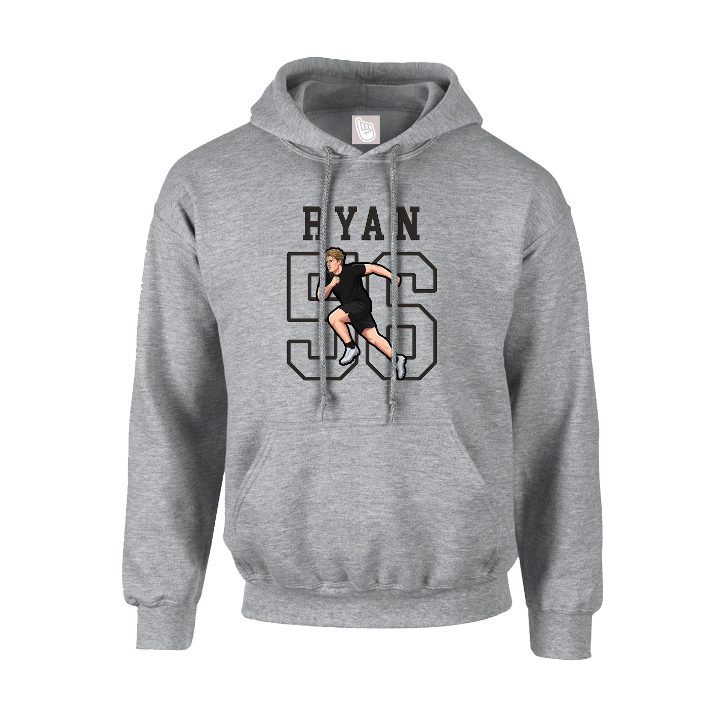 Hoodie — Shirsey in Grey