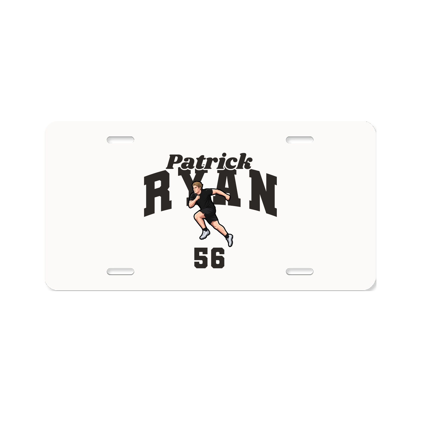 License Plate — Signature Arch in Classic
