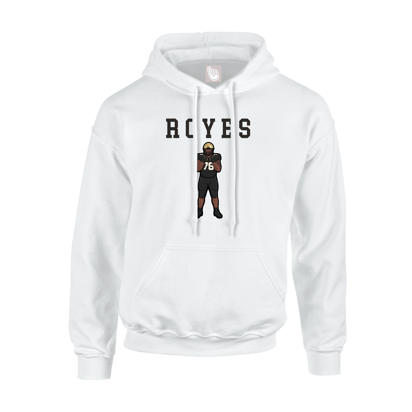 Hoodie — Shirsey in White