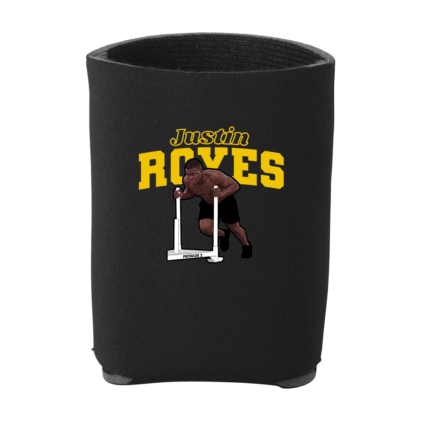 Can Holder — Name Arch in Black