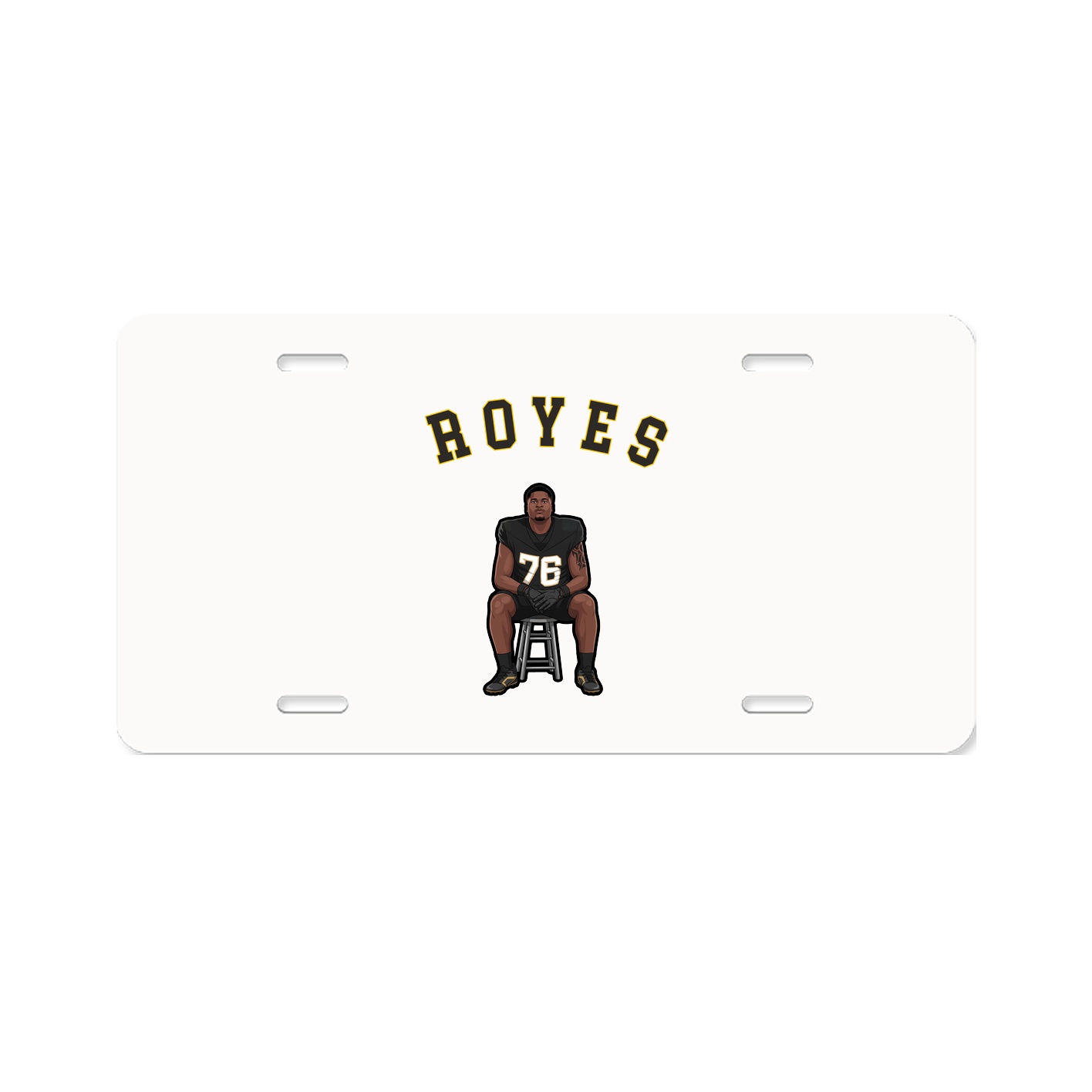 License Plate — Shirsey Arch in Classic