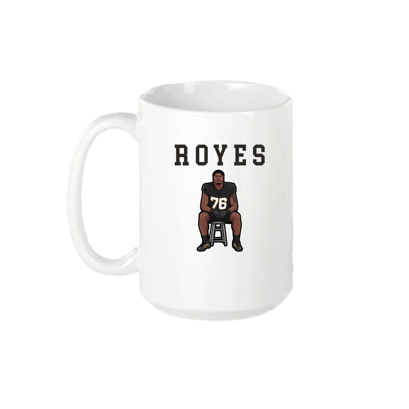 15oz Coffee Mug — Shirsey in White