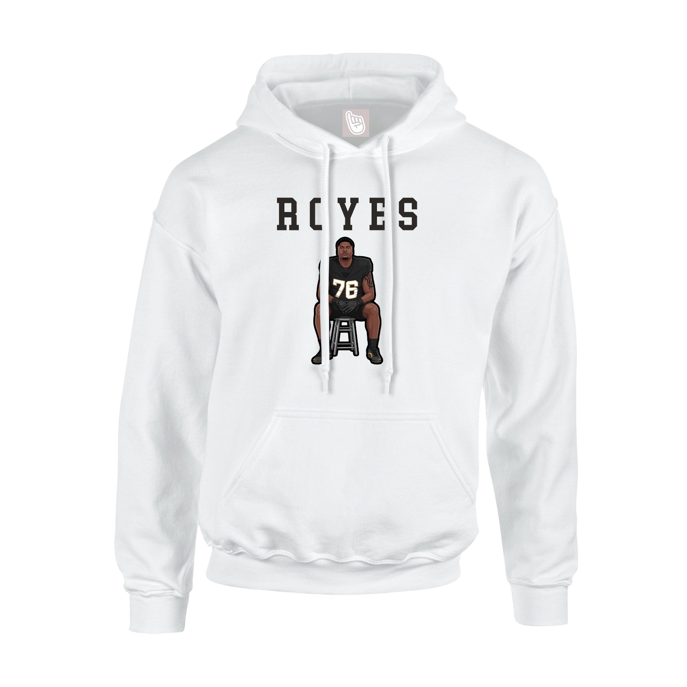 Youth Hoodie — Shirsey in White
