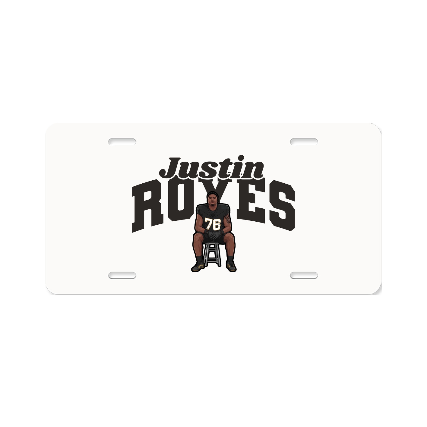 License Plate — Signature Arch in Classic