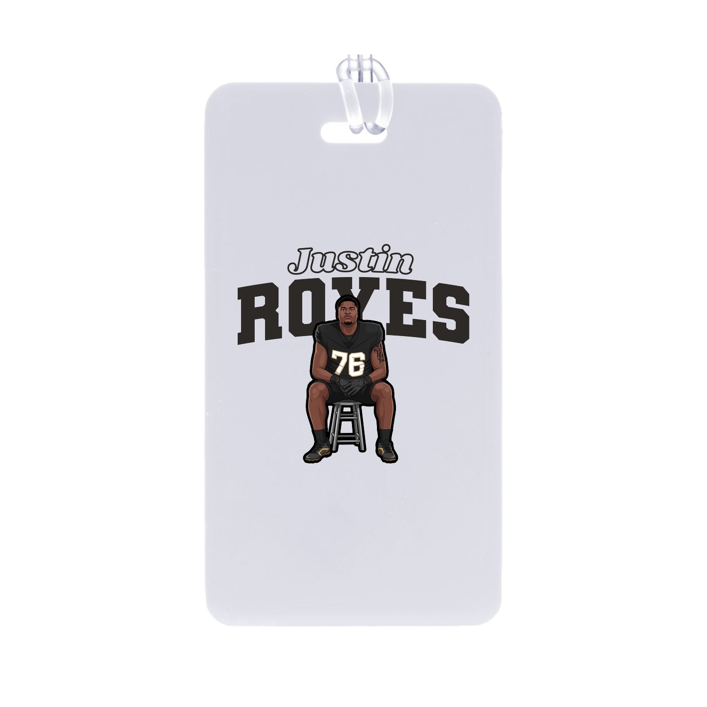 Bag Tag — Name Arch in Classic